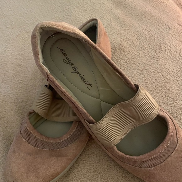 Easy Spirit Karalisa wedge Slip-On mary janes shoes tan. - Picture 8 of 8